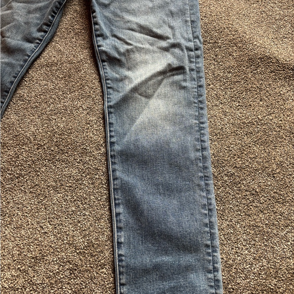 Express NWT Sz 30x30 athletic slim hyper stretch blue denim Men's Jeans - Picture 4 of 11